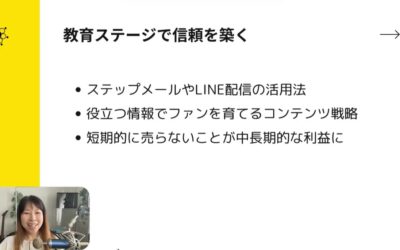 2-5.ファネルのなかで教育ステージは重要！信頼関係を構築するための3つのポイントとは？